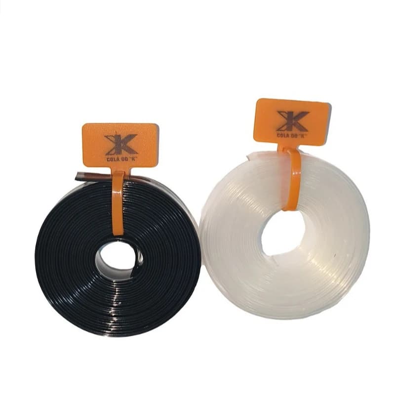 Colle chaude pour Extension de cheveux, 1.0cm x 300cm, film fort, colle à kératine italienne, outil 