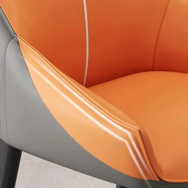 Chaises de salle à manger rembourrées à la mode, modernes avec accoudoir, chaises de salle à manger 