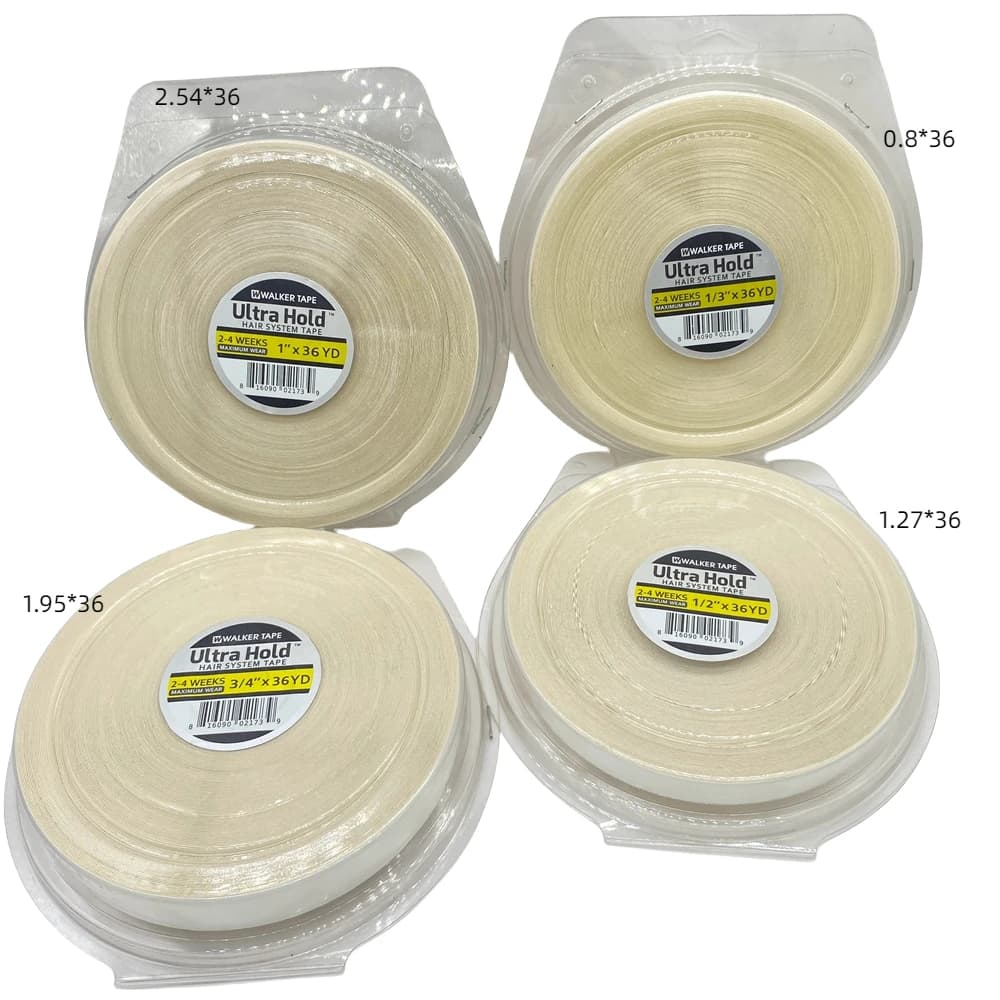 Tous avec boîte, largeur 0.8/1.95/2.54cm, ruban adhésif blanc ultra résistant, ruban adhésif double 