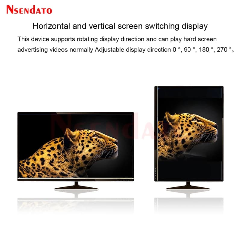 Lecteur multimédia 4K Full HD H.265 MKV USD3.0 avec fonction Auto Play pour USB OTG SD AV TV AVI RMV