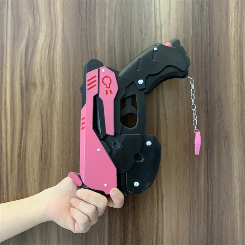 Jeu OW D. va Revolvers Arme Pistolet, 1:1, Cosplay, Sécurité, PU, Cadeau, Extérieur, Jouet, Caoutcho