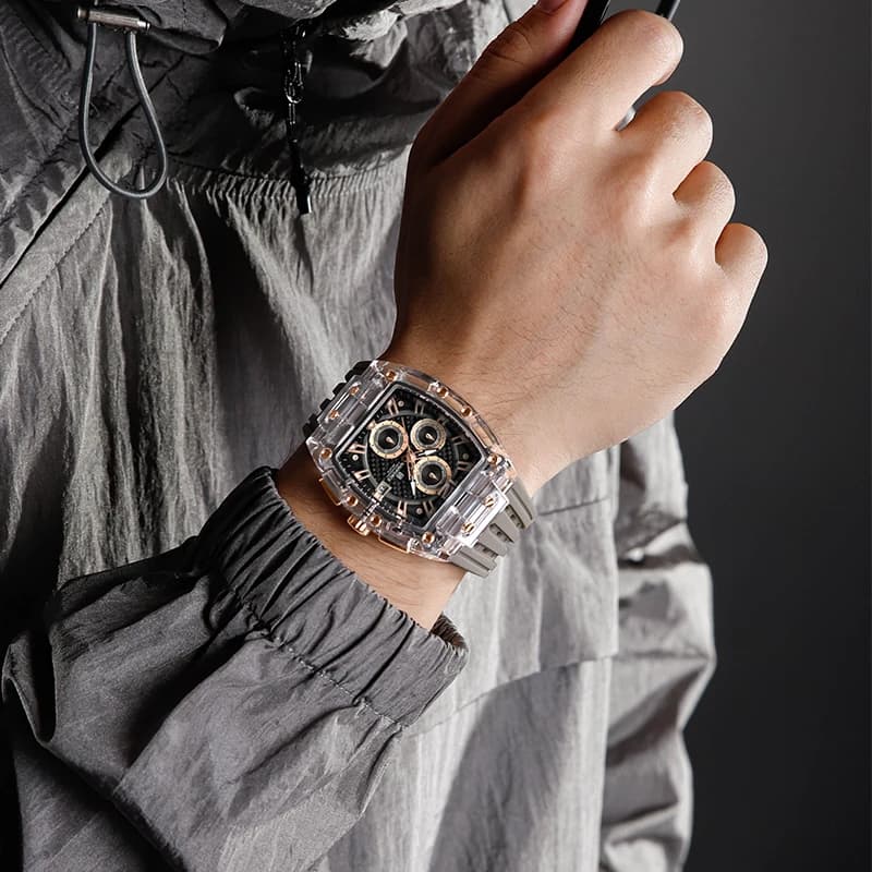 Nouveau NAVIFORCE hommes montres multifonctions à Quartz mode sport chronographe 5ATM étanche bracel