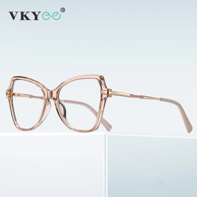 VICKY grande mode papillon conception lunettes montures femmes Anti-lumière bleue lunettes de lectur