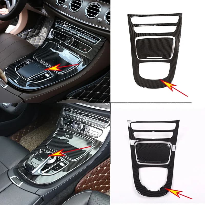Autocollant de couverture de panneau décoratif de console centrale de voiture, accessoires intérieur