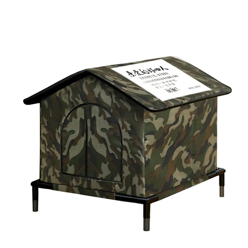 Abri pour chats errants, maison pour chats d'extérieur, imperméable, pliable, pour garder au frais e