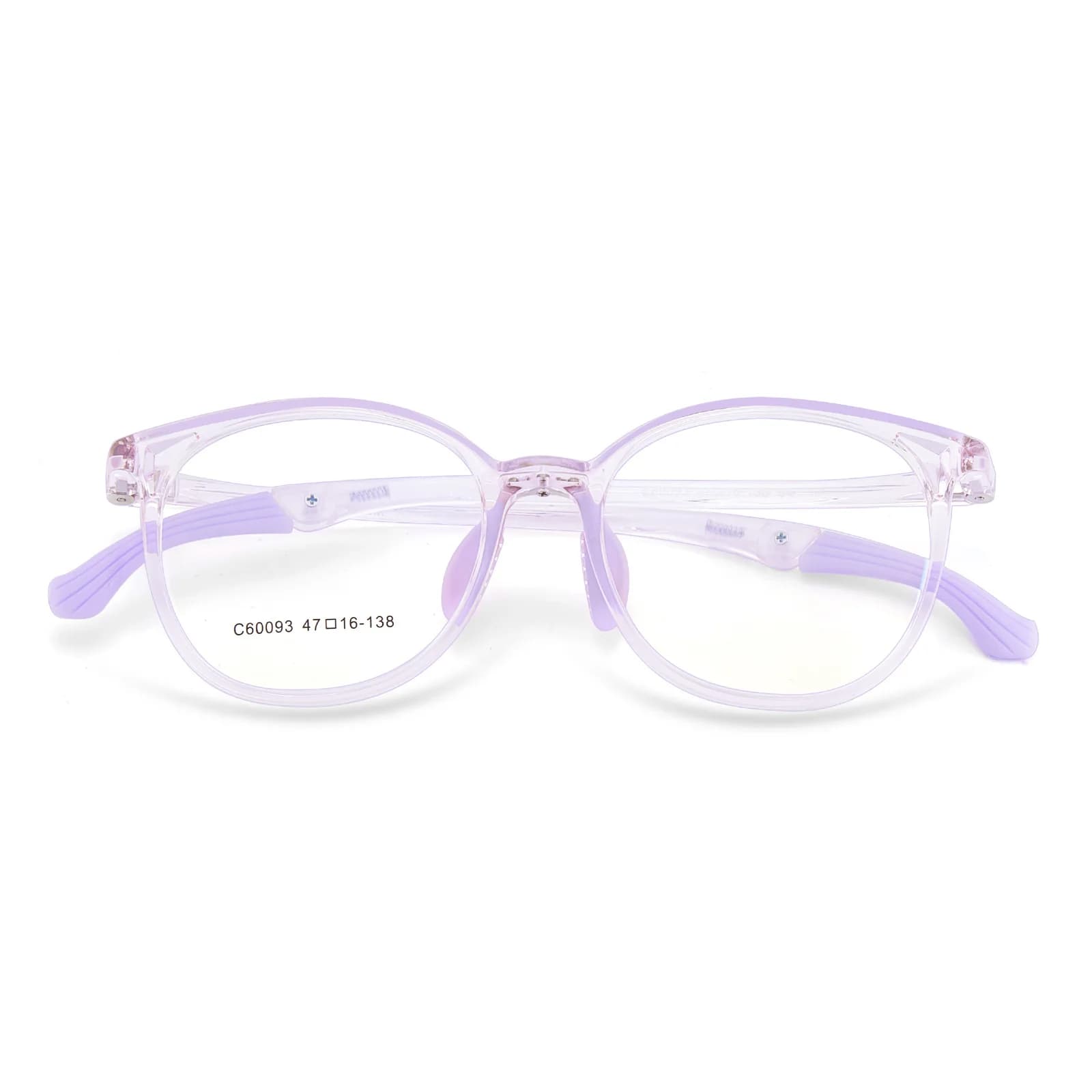 Xbora – lunettes TR90 pour garçons et filles, monture ovale, branches confortables, Anti-lumière ble