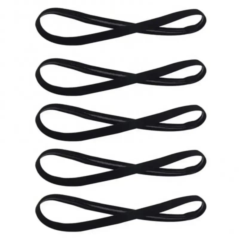 5/10 pièces couleur bonbon femmes hommes Yoga bandes de cheveux Sport bandeau filles Sport anti-déra