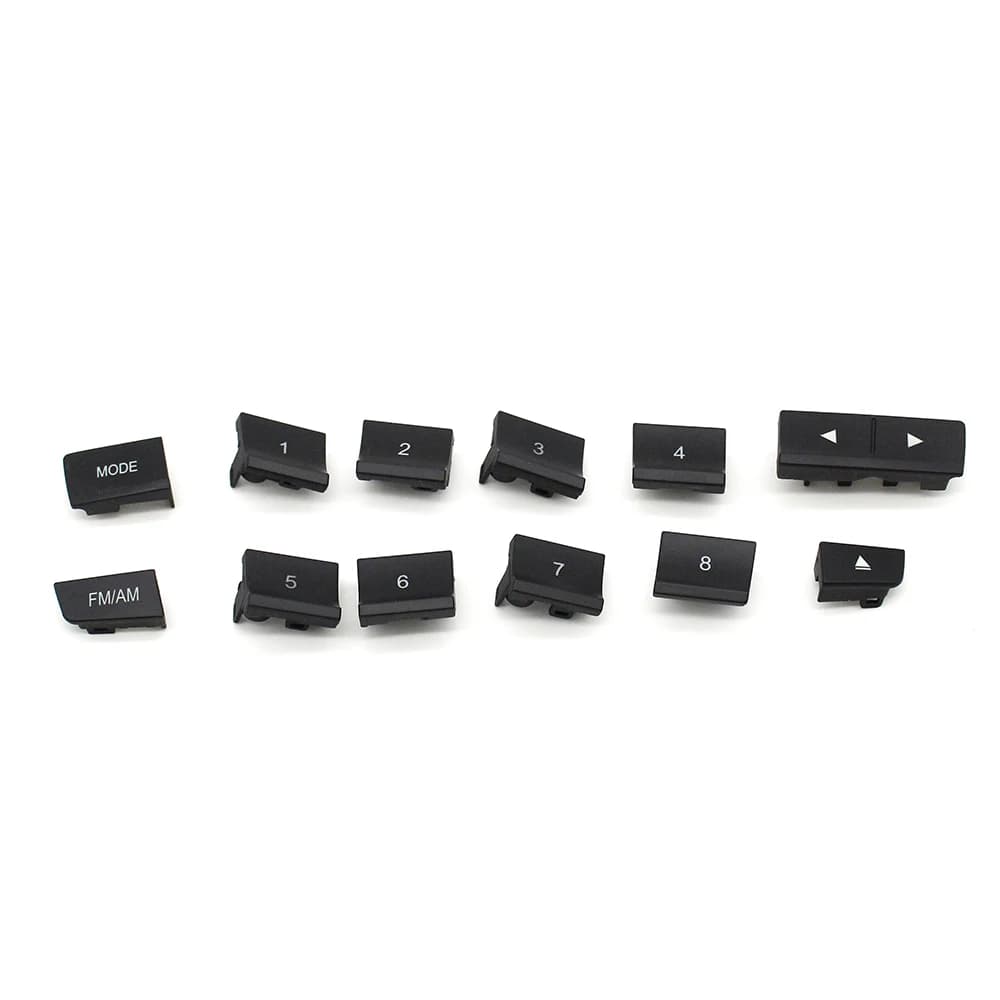 Couvercle de bouton de commutation à chiffres pour Console de tableau de bord avant de voiture, pour