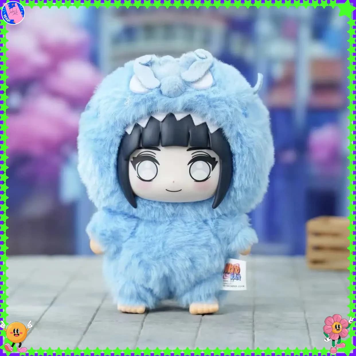 Nouvelle série Shippuden Beast Party : Adorable poupée en peluche, jouet, pendentif de sac à dos, ac