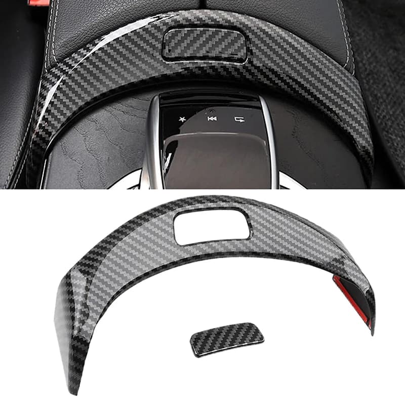 Boîte de rangement des boutons de l'accoudoir de la Console centrale de voiture, pour Mercedes Benz 