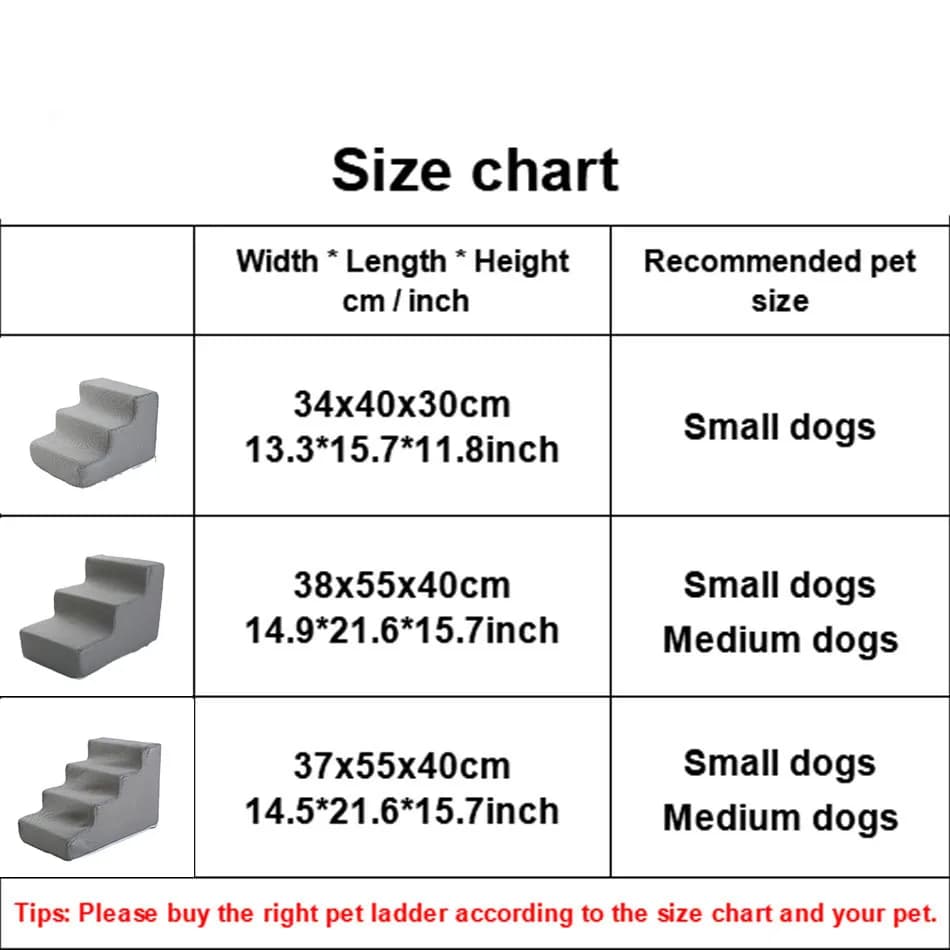 Escaliers pour animaux de compagnie jouets chat chien échelle 2 3 4 marches escaliers pour chiens ch