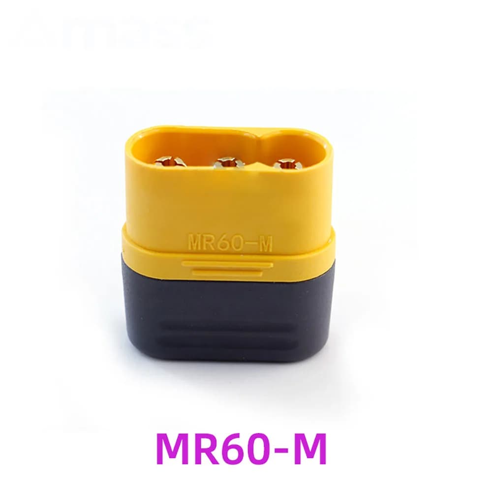 10/20 pièces/paire nouveau et original MR60 mâle femelle prise avec couvercle gainé de protection 3.