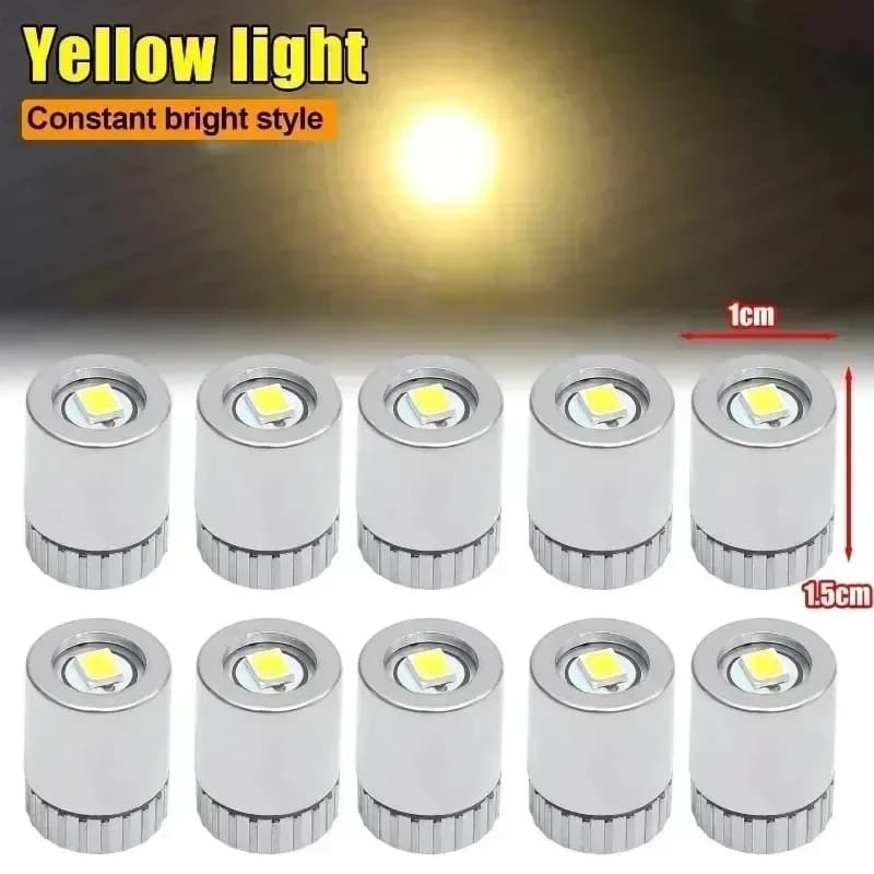 Mini ampoule LED à piles, veilleuse lumineuse colorée, lanterne, ballon, décoration faite à la main,