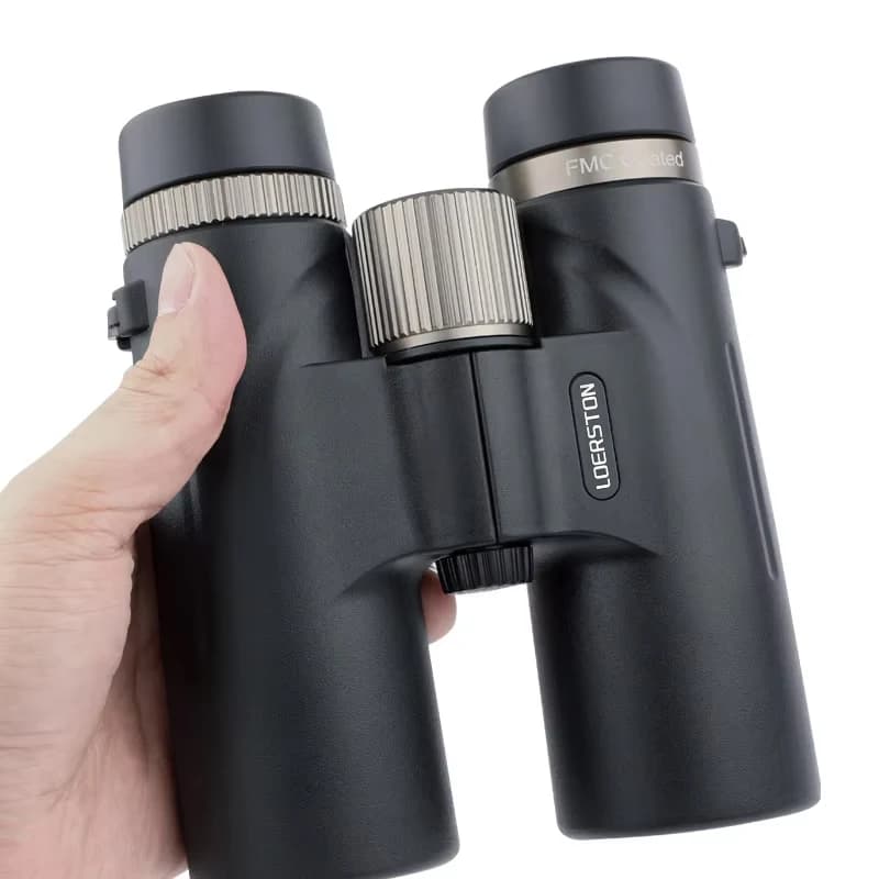 Jumelles professionnelles HD 12x42, télescope puissant à longue portée, prisme BAK4 multicouche pour