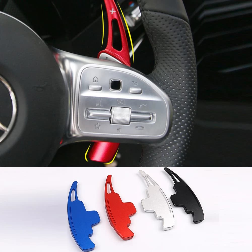 Palette de changement de vitesse au volant pour Mercedes-Benz, autocollant DSG, classe A W177 berlin