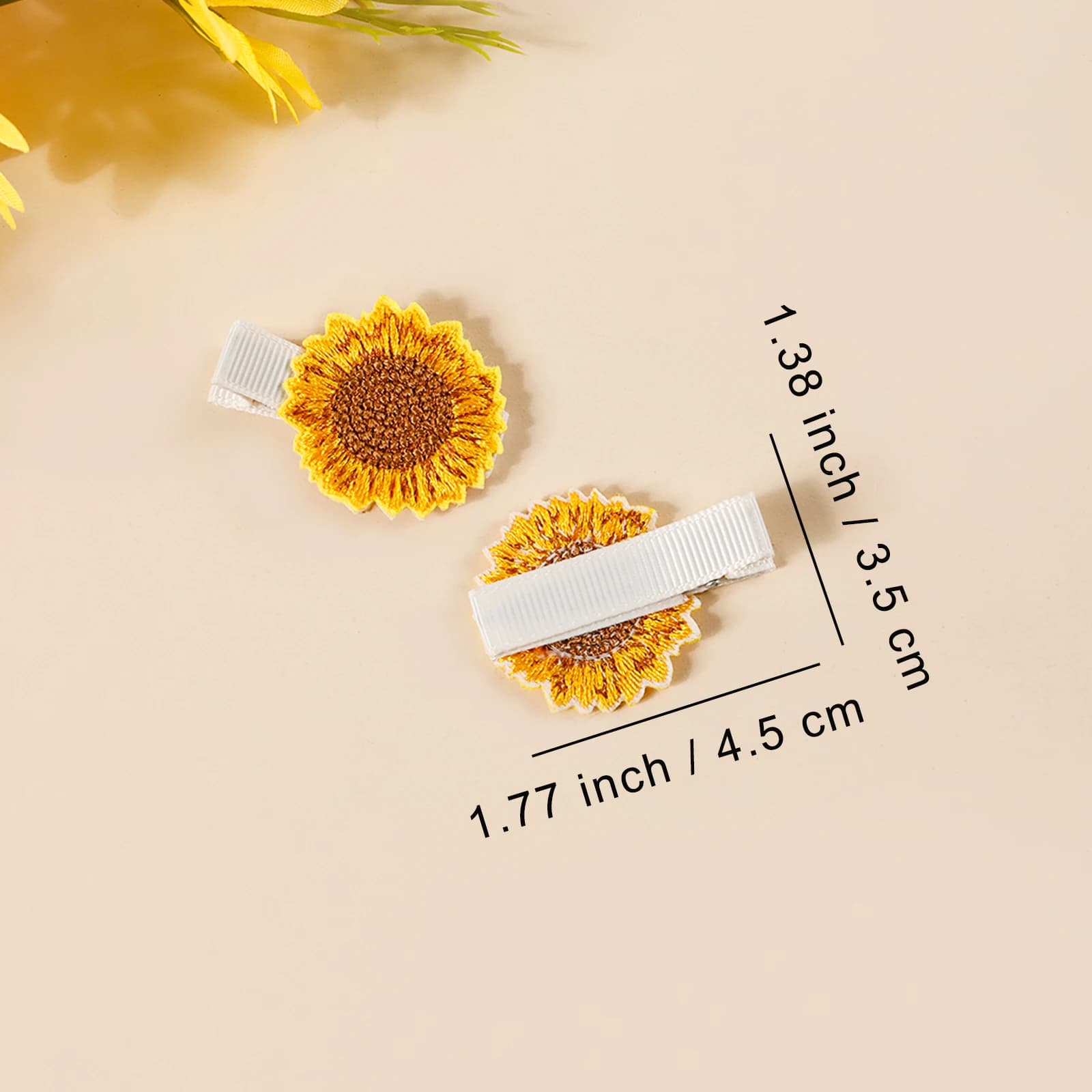 Pinces à cheveux en forme de fraise, cerise, tournesol, combinaison mignonne pour bébé, épingle à ch