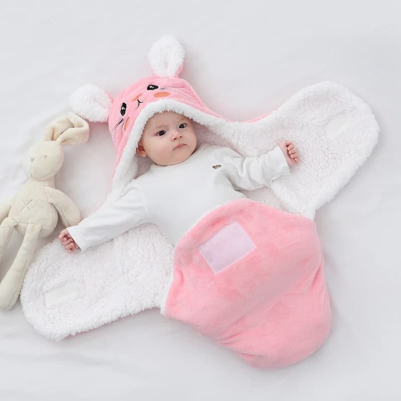 Sacs de couchage doux pour bébé, couvertures chaudes d'automne et d'hiver pour nouveau-né, cocon de 
