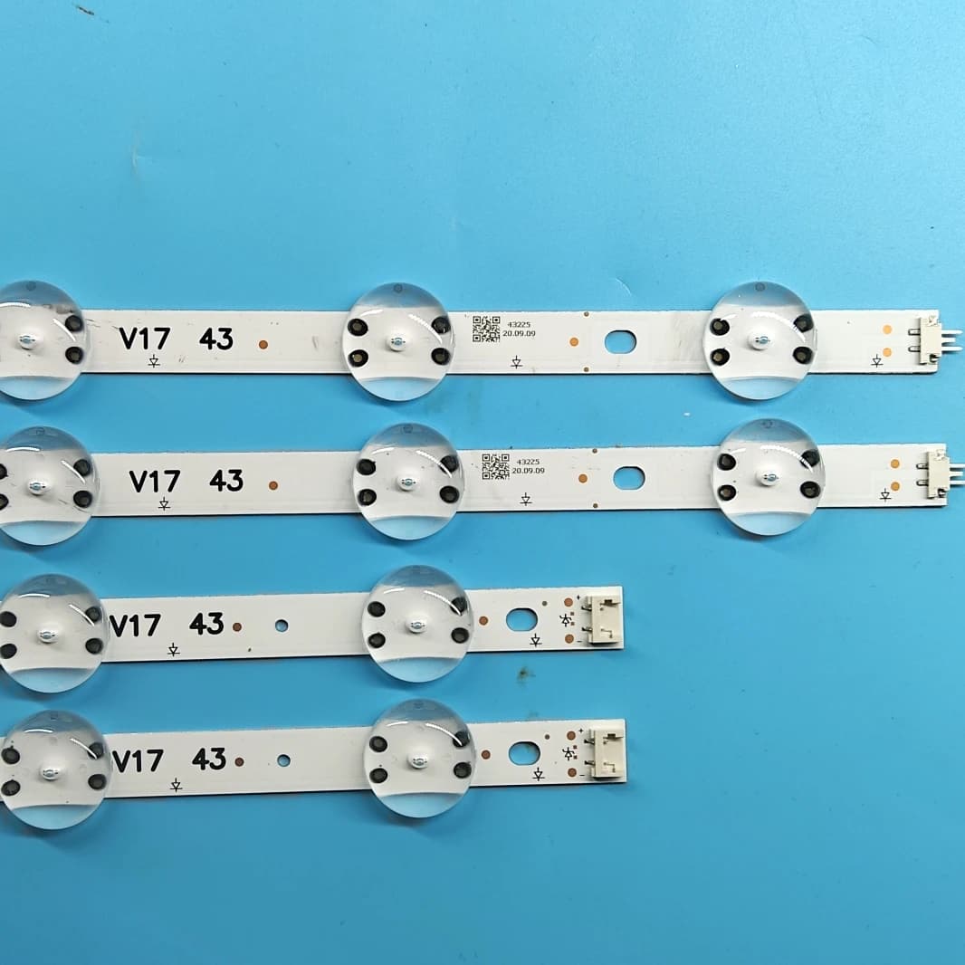 Bande de rétro-éclairage LED pour 43LJ614V 43LJ622V 43UJ675V 43UJ655V 43UJ670V 43UJ651V 43LV340C 43L