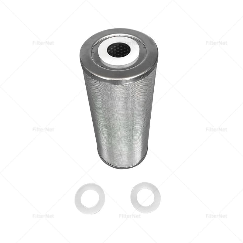 Filtre à eau en acier inoxydable, 5x2.5 pouces, peut être nettoyé et réutilisé, degré de corrosion, 