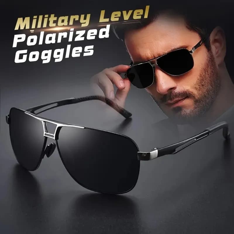 Lunettes de soleil en métal pour hommes et femmes, verres polarisants à couleur changeante, photo dé