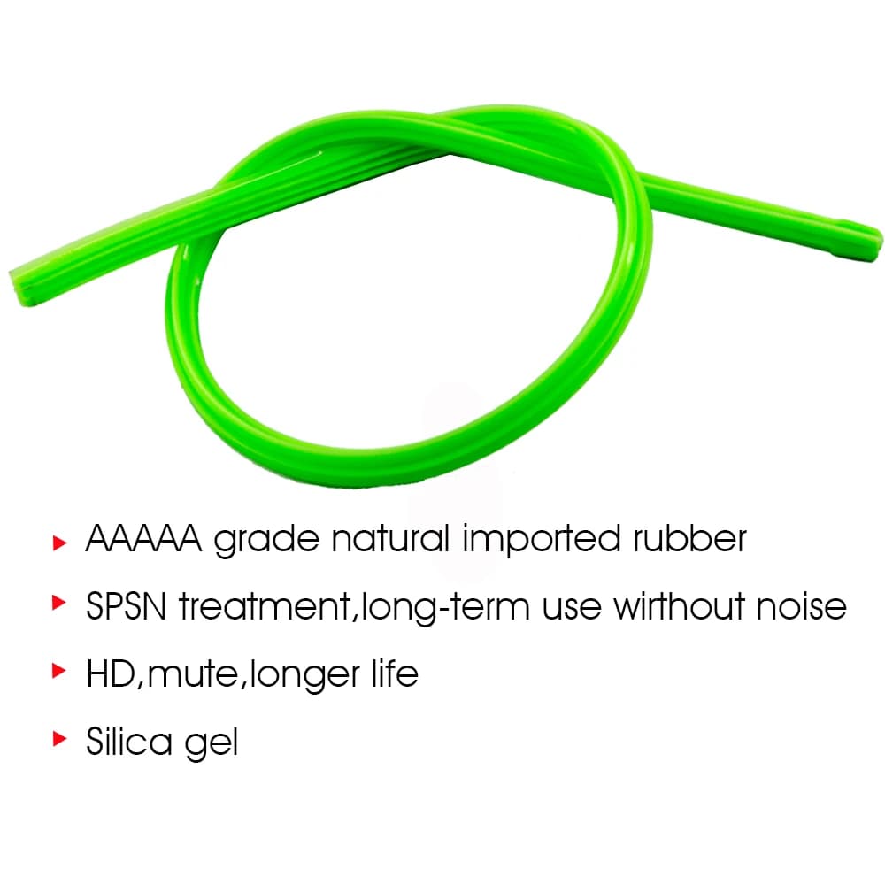 KAWOO-Bande de recharge en silicone pour essuie-glace de type hybride, accessoires de voiture verte,