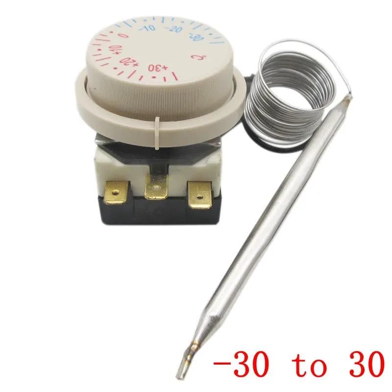 TR(TW)711/N11 -30 à +30 degrés Celsius 250V- 380V 16A bouton de Thermostat congélateur réfrigérateur