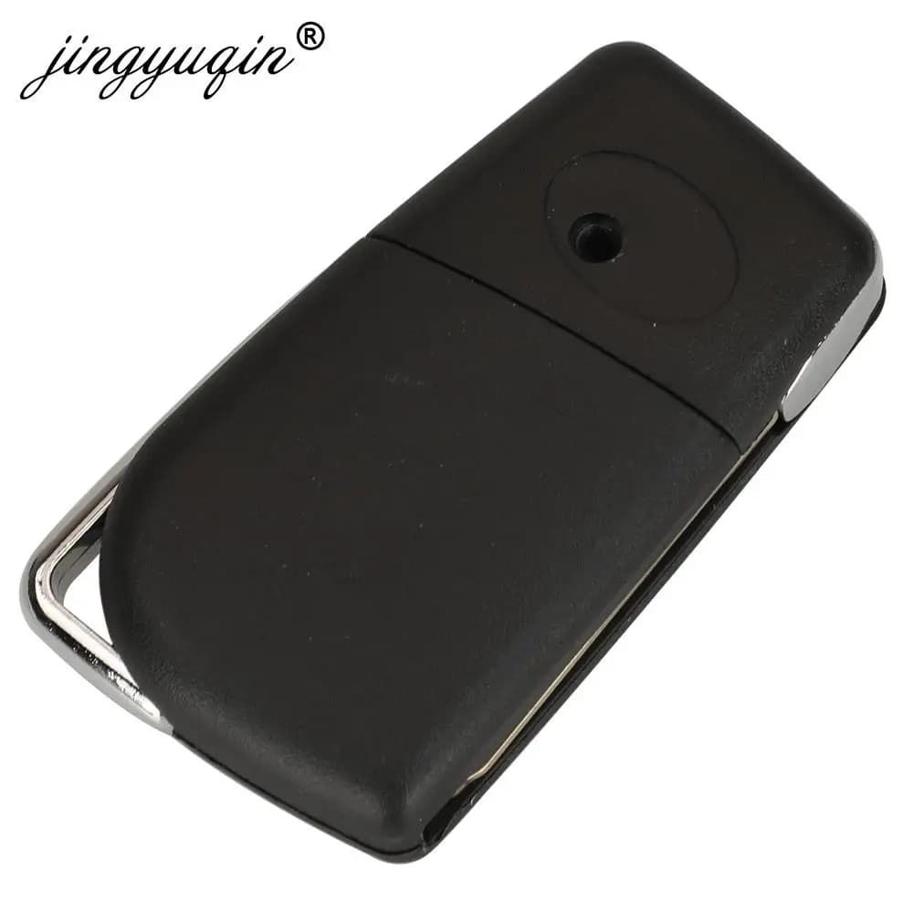 Clé à distance rabattable jingyuqin 89070-0KB40 BA2TA 2BTN 433MHz avec puce H-8A pour Toyota Hilux Y