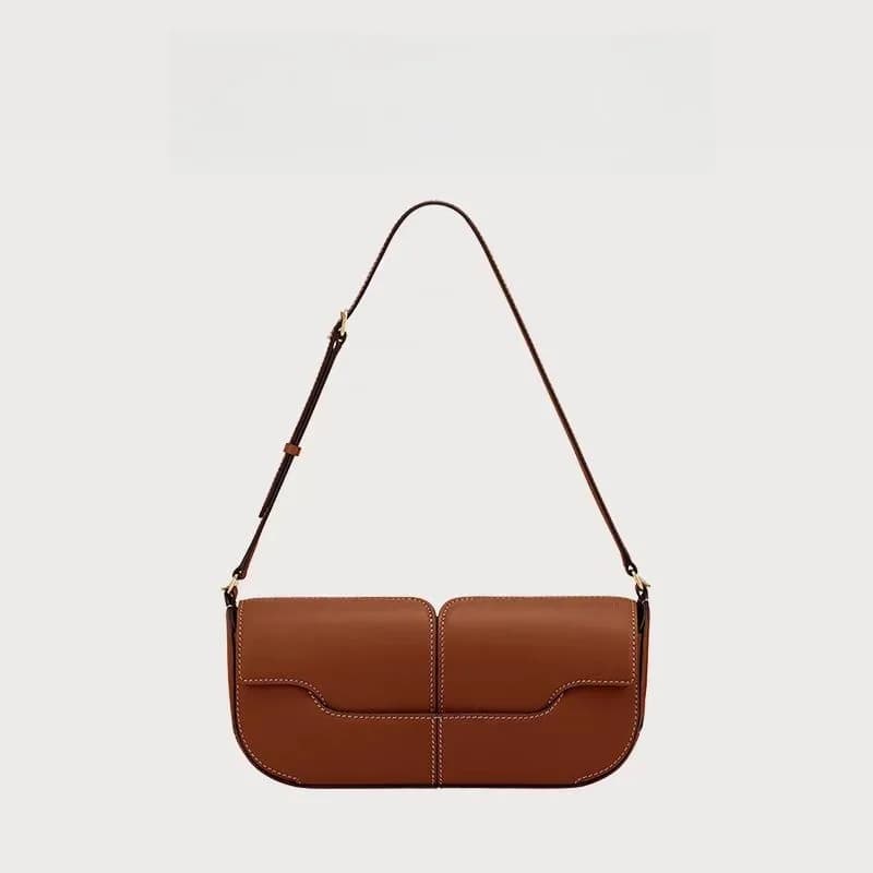 Sac à main unisexe en cuir véritable pour femme, modèle 2026, idéal pour le travail, les trajets quo