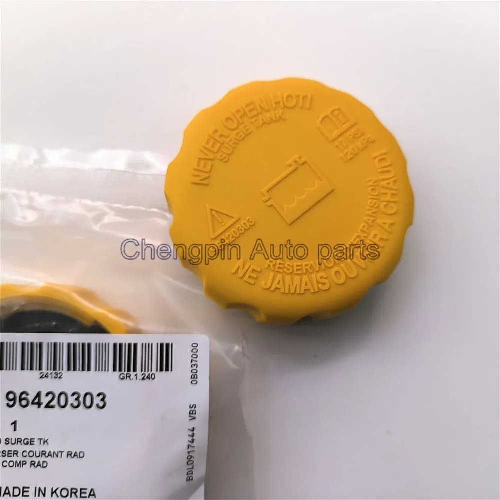(10 pcs/lot) bouchon de réservoir de liquide de refroidissement OEM # 96420303 96351578   Bouchon de