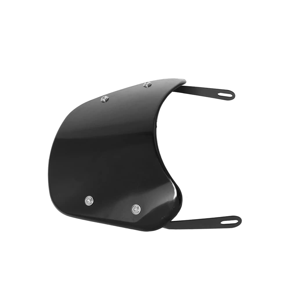 Déflecteur de vent universel noir, carénage de pare-brise pour moto Yamaha Kawasaki Suzuki Cafe Race