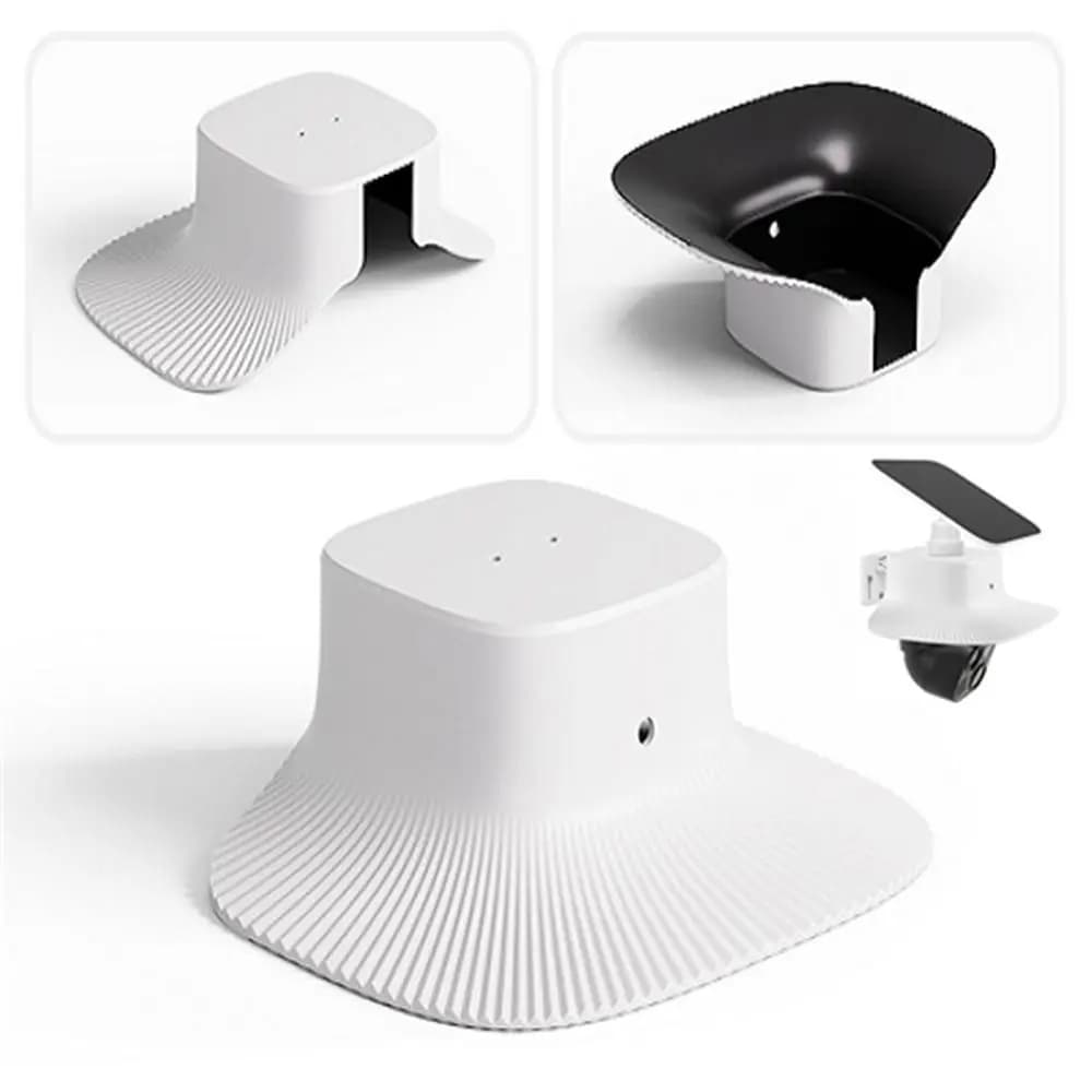 Couverture résistante aux intempéries pour caméra solaire contre la pluie, housse de Protection en p