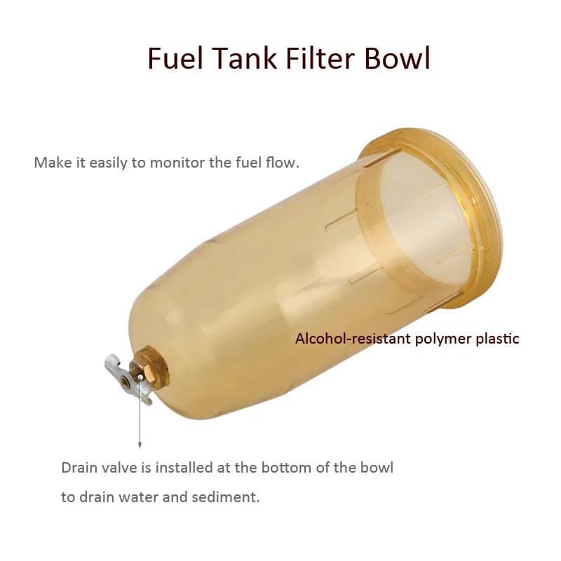 Ensemble de filtre de réservoir de carburant B10-AL, séparateur d'eau Diesel de remplacement 496, 30