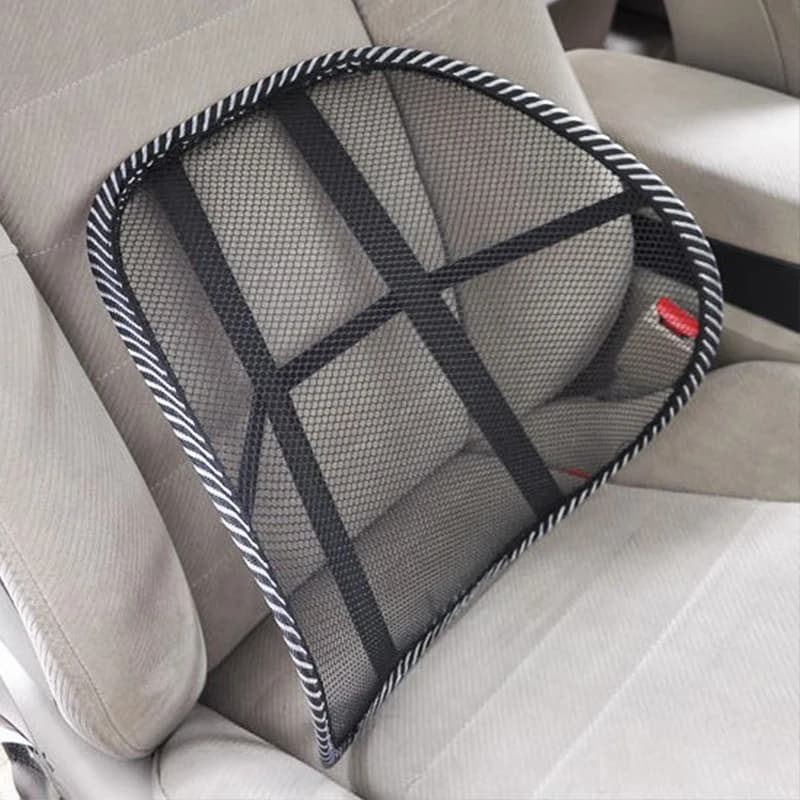Coussin de dossier de chaise de siège de voiture, attelle lombaire en maille, coussin de chaise de s