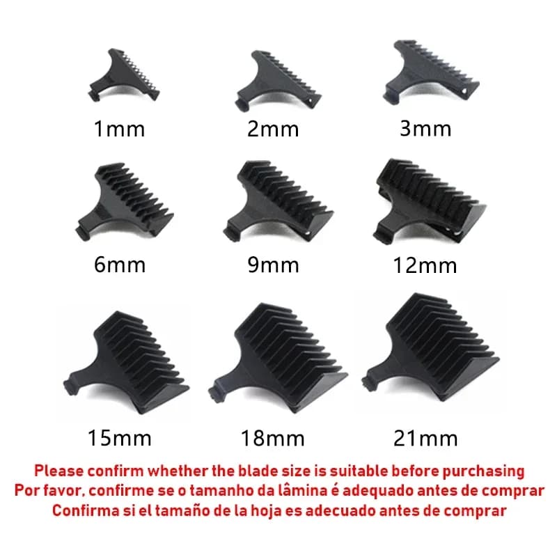 Convient pour T9 protections universelles coiffeur Guide de coupe de cheveux tondeuse à cheveux prof