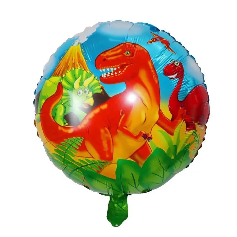 10 pièces 18 pouces dinosaure feuille ballons à hélium thème Animal décoration de fête enfants jouet