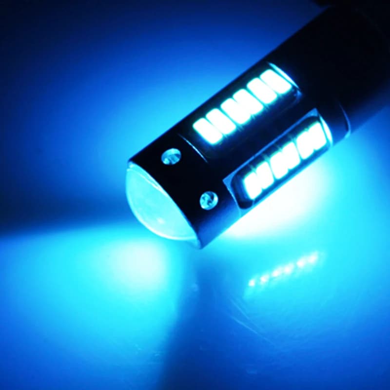 2 pièces 881 H27W/2 ampoules de voiture LED haute puissance H27 Auto LED antibrouillard DRL feux diu