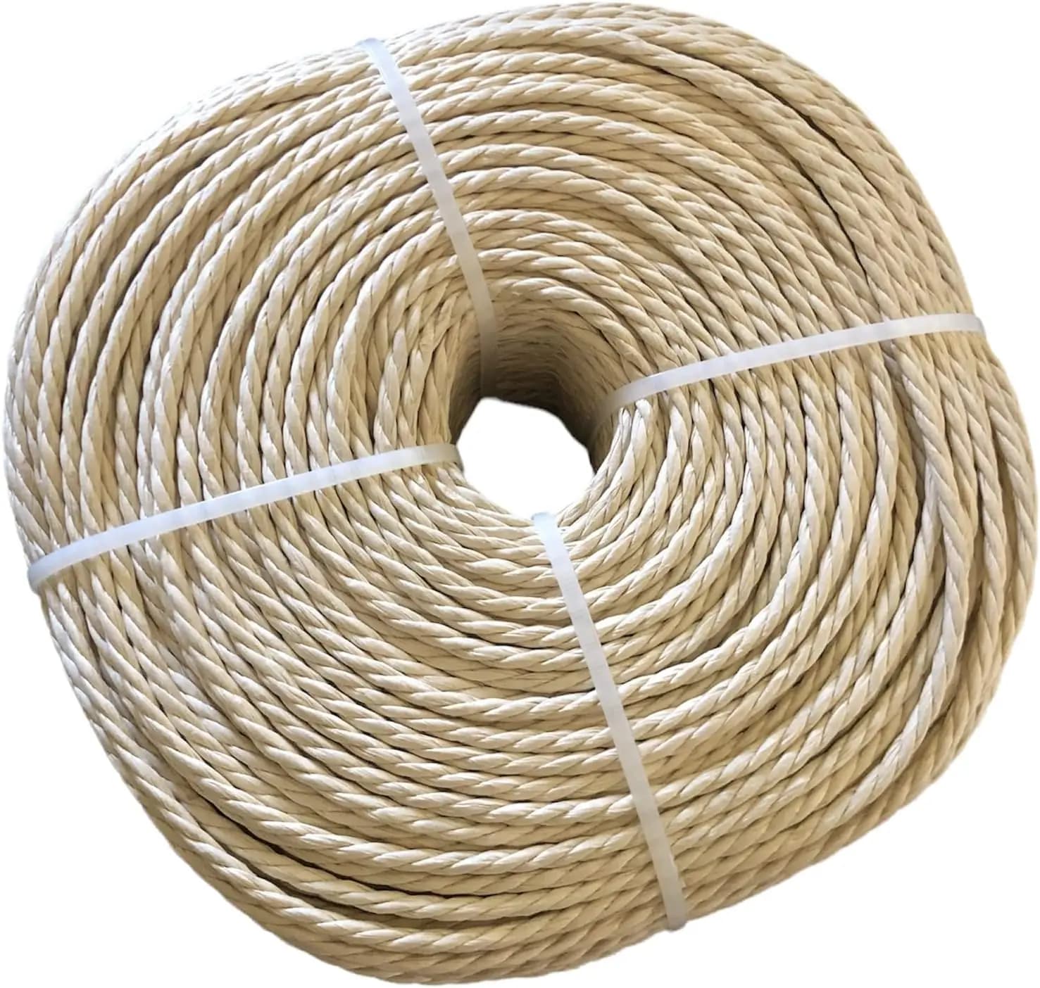 Cordon en papier danois 4 mm, blanc naturel, cordon en papier danois original, résistant à l'eau, po