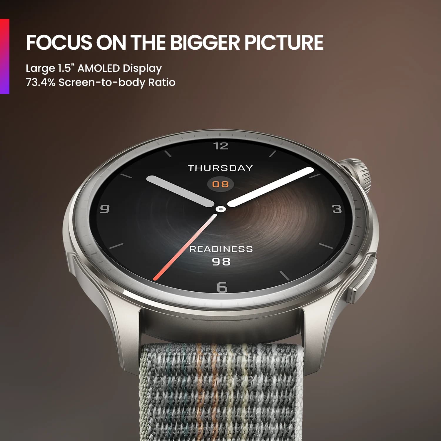Amazfit Balance 46mm montre intelligente entraîneur de sommeil double bande GPS 150 + Modes de sport
