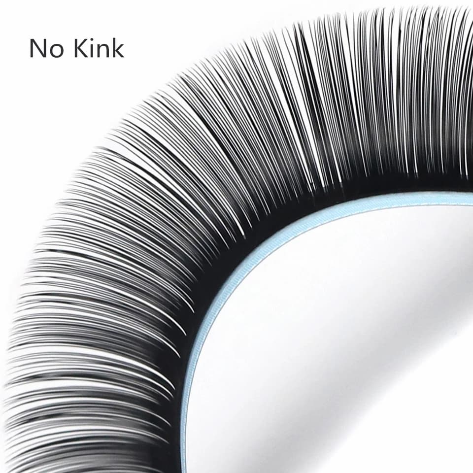 AGUUD-Extensions de Cils Individuels en Faux Vison, 16 Rangées, 16-20mm, 256 Cils en Cachemire Noir,