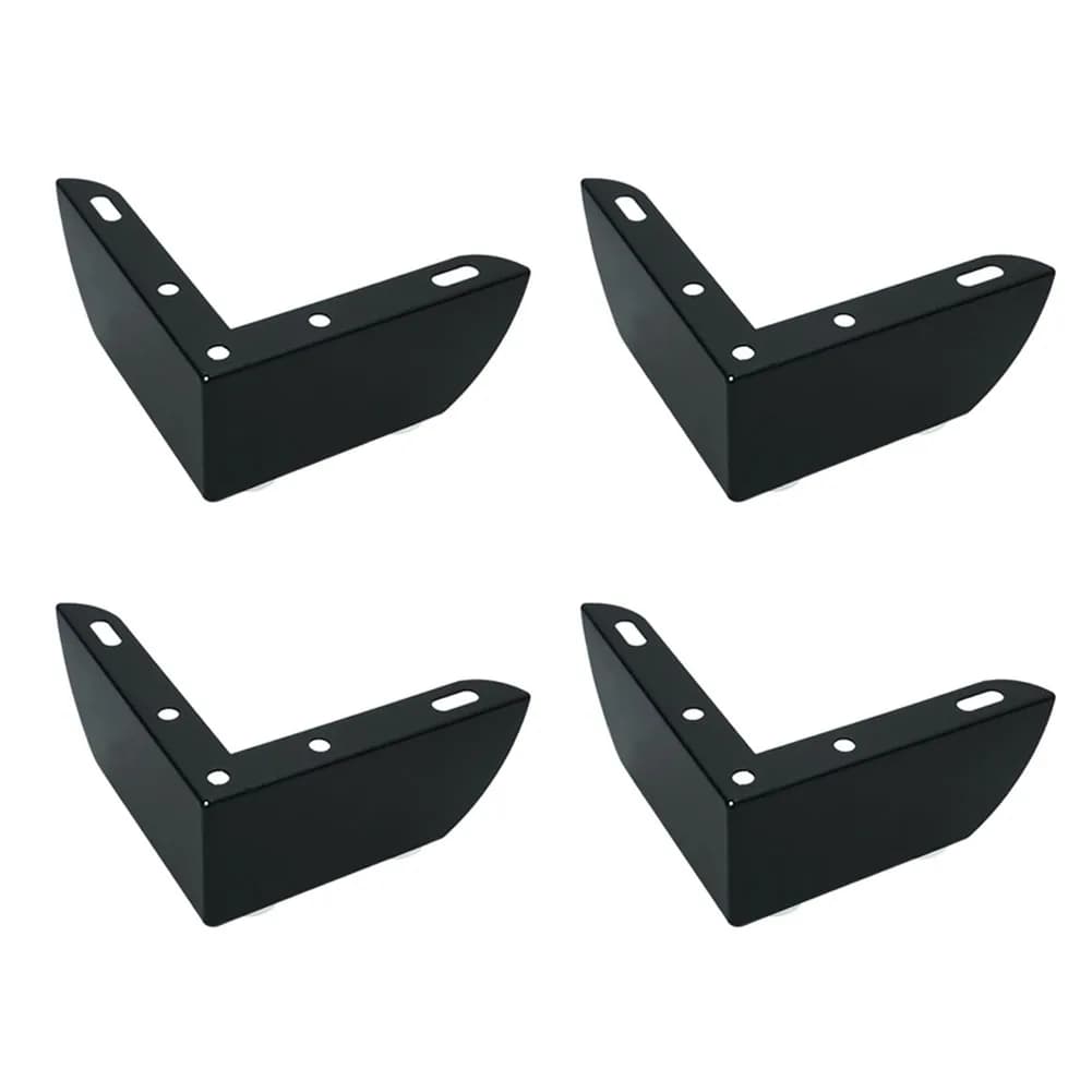 Mettez à jour votre canapé avec 4 pieds de canapé en métal de 5 5 cm, installation facile, élégant e