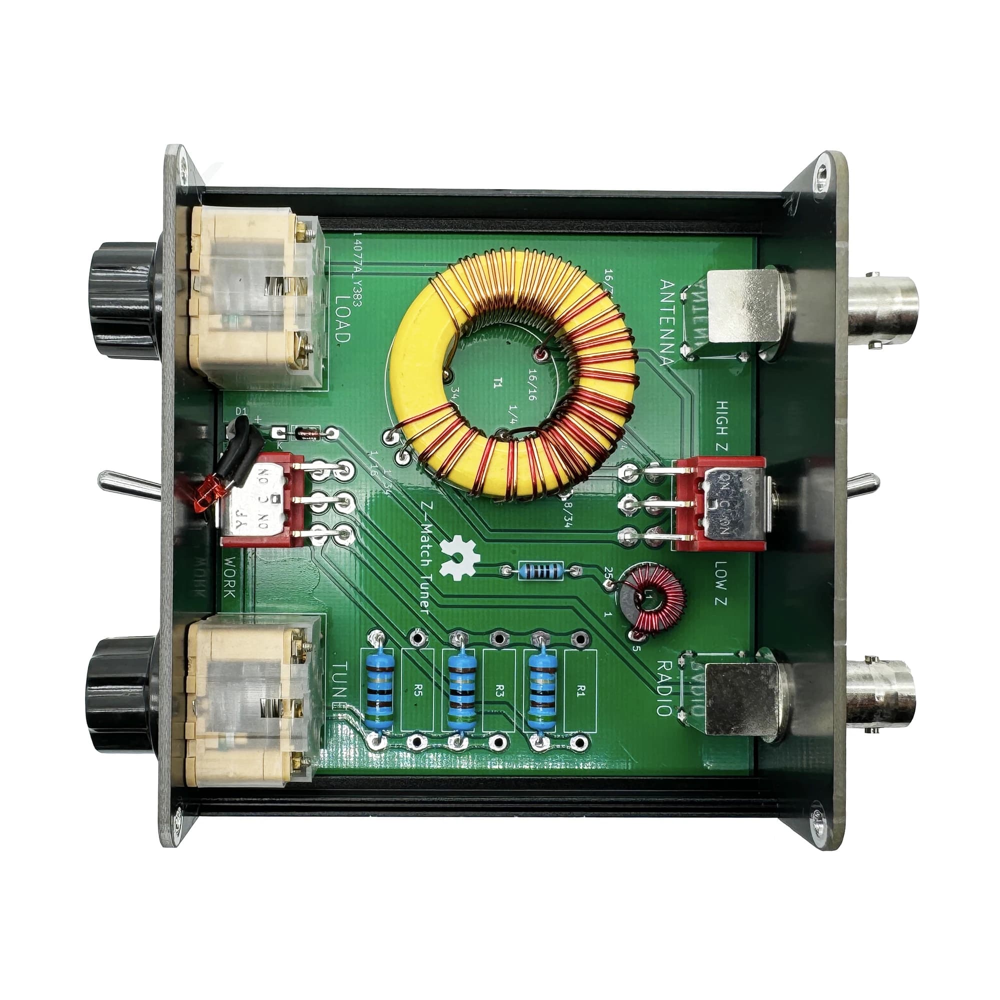 2025NEW QRP Z-match Sintoniseur d'antenne manuel 3-28 MHz
