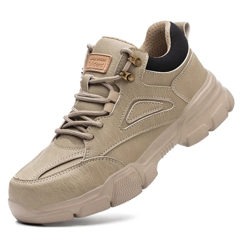 Chaussures de sécurité à bout en acier pour hommes, chaussures de travail Anti-écrasement, Anti-perf