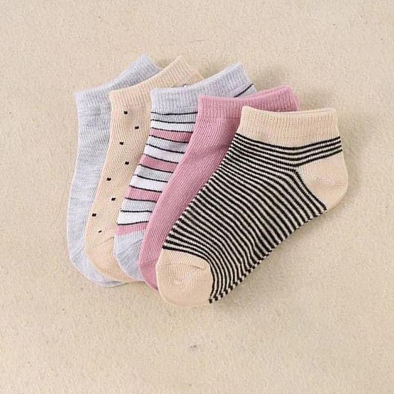 10 paires de chaussettes adorables pour enfants – chaussettes confortables adaptées aux garçons et a