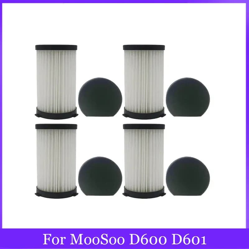 Pièces pour aspirateur MooSoo D600 D601 Cecotec Conga Thunderbrush 520 550 560 Ariete Handy Force 27