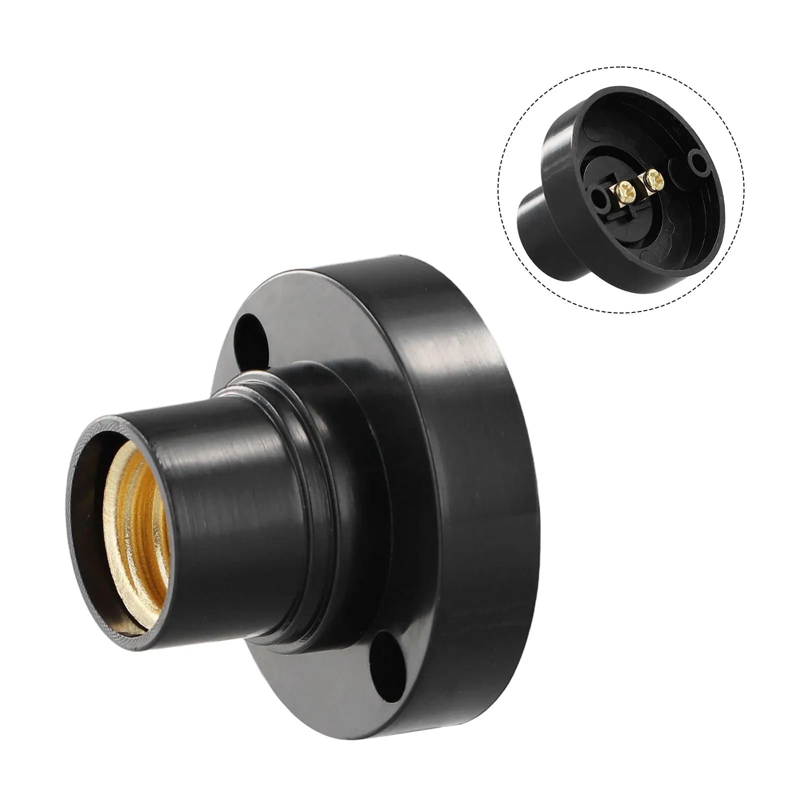 E14 Edison support de lampe ampoule vis douille Conversion douilles Surface fixation support de Base