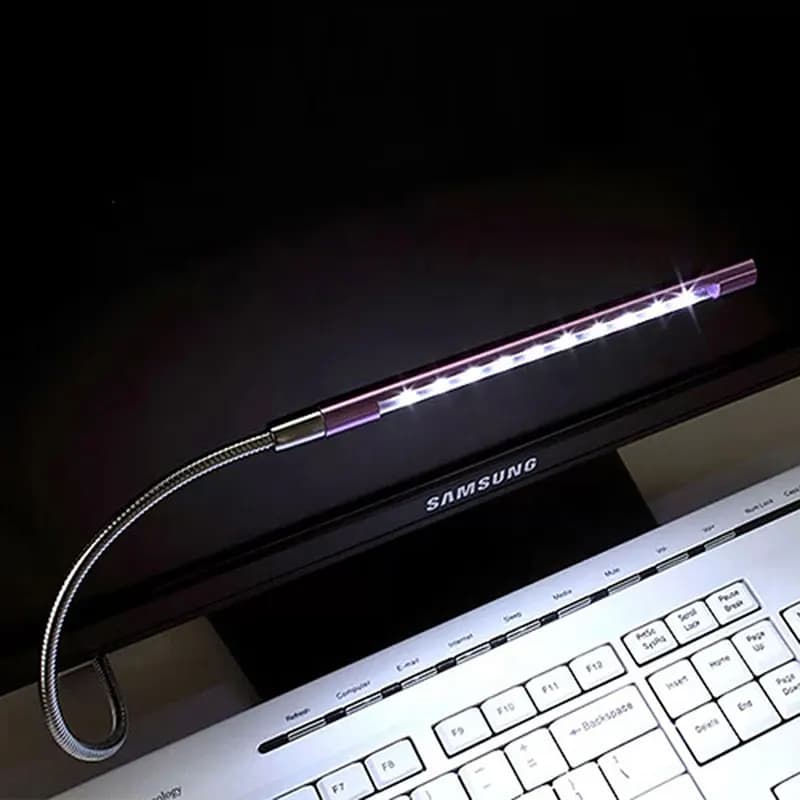 Clip lumineux LED avec interrupteur, lumière LED USB pour la lecture, l'étude, les livres, lampara d