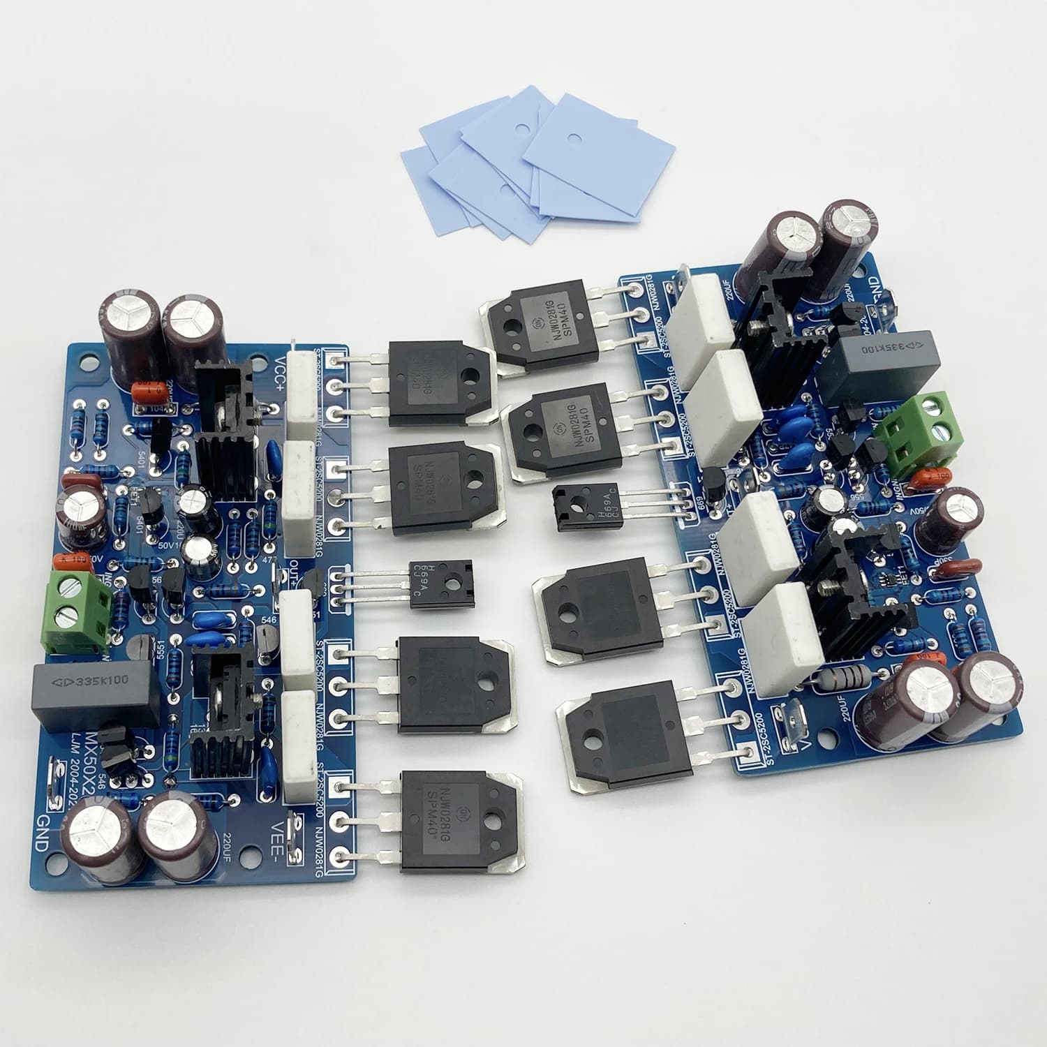 Carte d'amplificateur de puissance audio, amplificateurs stéréo HiFi, canaux touristes, MX50X2, 200W