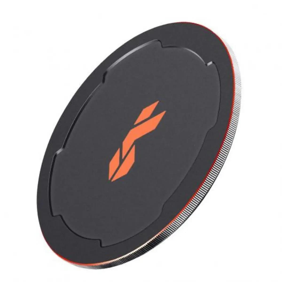 K&F CONCEPT 49/52/55/58/62/67/72/77/82mm Capuchons d'objectif magnétiques en métal 2-en-1 (fonctionn