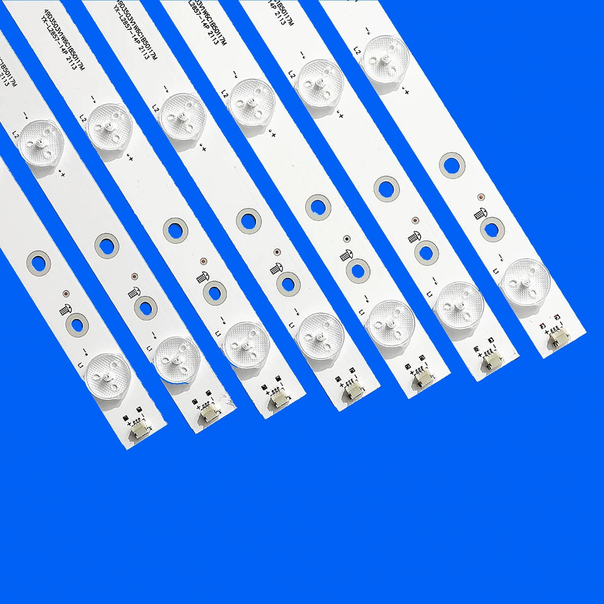 Bande de rétro-éclairage LED pour 49PUS6551 49PUS6581 49PUS6401 49PUS6501 49PUH6101/88 49PUS6561 49P