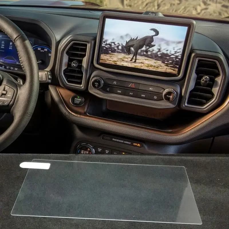 Film de protection en verre trempé pour Ford Bronco Sport 2021 2022, film de navigation GPS pour voi